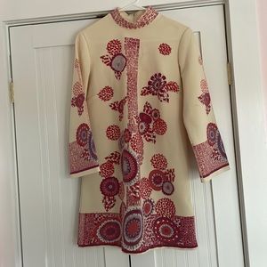 Vintage bell sleeve dress from the 70s